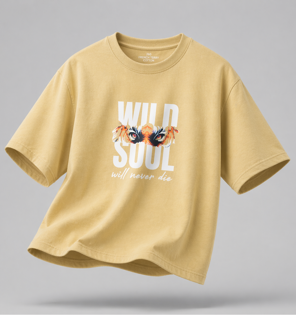Wild Soul Oversized T-shirt | by Bruders