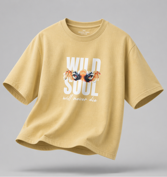 Wild Soul Oversized T-shirt | by Bruders