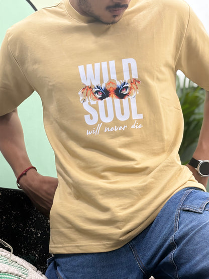 Wild Soul Oversized T-shirt | by Bruders